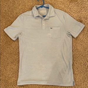 Men’s Blue Vineyard Vines Edgartown Polo